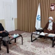 دیدار مدیرکل صمت گیلان با نماینده ولی فقیه در استان