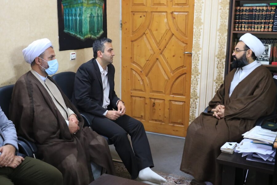 دیدار سرپرست بهزیستی استان گیلان با امام جمعه شهرستان لنگرود