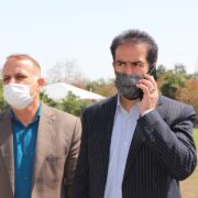بازدید مدیر کل ورزش و جوانان استان گیلان از اماکن و پروژه های ورزشی شهرستان رضوانشهر