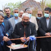 بهره برداری از آسفالت معابر روستای کهنه رود پشت