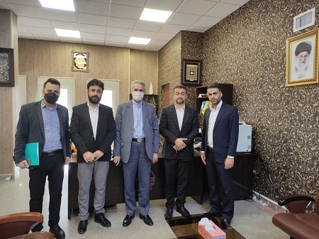 دیدار نماینده مجلس شورای اسلامی با مدیر مخابرات منطقه گیلان
