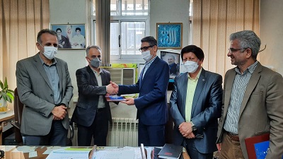 برگزاری معارفه جانشین رئیس اداره مخابرات شهرستان صومعه سرا