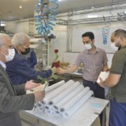 بازدید سفر رییس کمیسیون اقتصاد کلان از ظرفیت های بندر کاسپین و شرکت های دانش بنیان و صنعتی