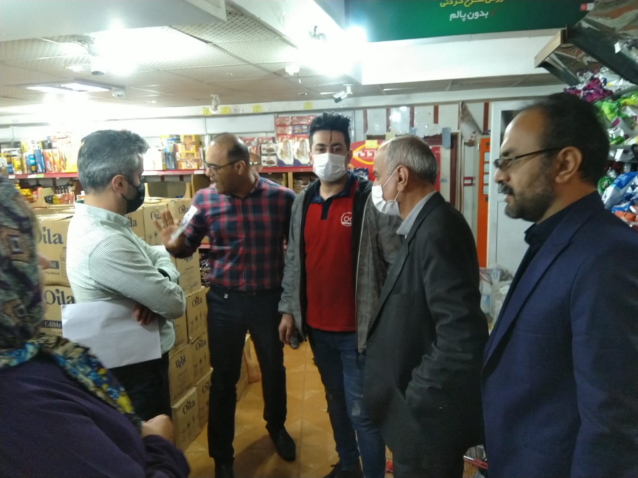 کل کارمندان اداره کل صمت گیلان برای آرامش بازار بسیج شدند