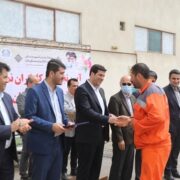 کارگران نمونه شهرداری لاهیجان تجلیل شدند