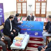 برپایی میز خدمت در مصلی رشت با حضور مدیران مخابرات منطقه گیلان