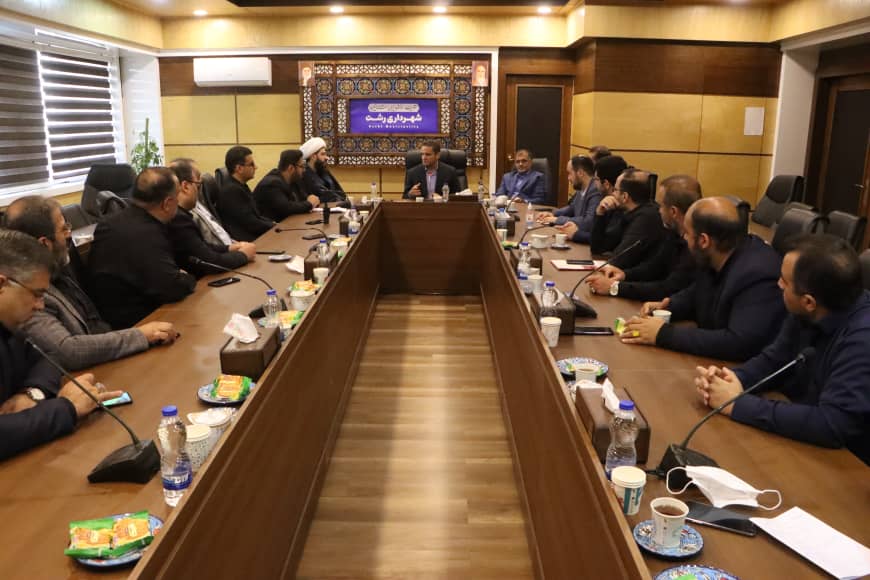 خدمت‌‌رسانی شهرداری رشت در پیاده‌روی اربعین