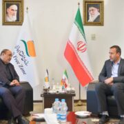 دیدار رییس سازمان بسیج مهندسین عمران و معماری کشور با مدیرعامل منطقه آزاد انزلی