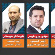 ترکیب هیات رئیسه کمیسیون های تخصصی شورای رشت انتخاب شدند