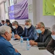 برپایی میزخدمت مخابرات منطقه گیلان در محله فخب رشت