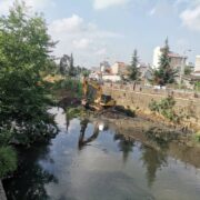 آغاز لایروبی دو رودخانه شهر رشت