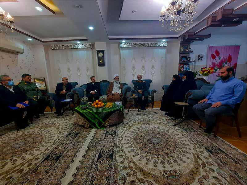 نهضت دیدار با 300 خانواده معظم شهید در شهرستان رشت انجام شد