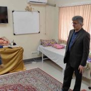 بازدید دکتر آشوبی از مرکز جامع خدمات سلامت شهری فومن