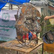 نخستین کارگاه مجسمه سازی در شهر مجسمه های ایران