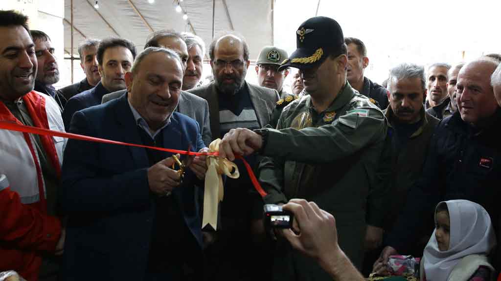 همت فرمانده قرارگاه محرومیت زدایی ارتش در نوسازی و تجهیز مدرسه روستای کمادول درفومن