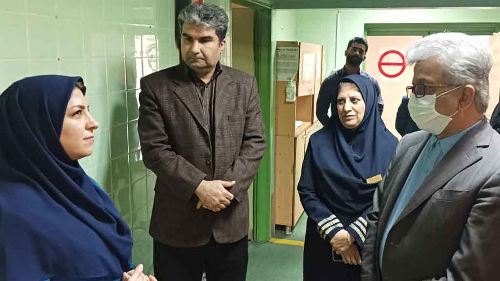 بازدید میدانی رئیس دانشگاه علوم پزشکی گیلان از مرکز سوانح و سوختگی ولایت رشت