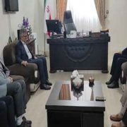 بازدید رئیس دانشگاه علوم پزشکی گیلان از شبکه بهداشت و درمان شهرستان خمام