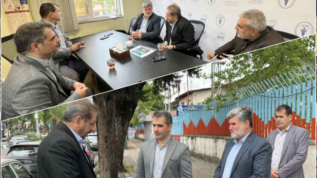 طرح المان شهری هیات پزشکی ورزشی گیلان در خیابان نامجو رشت