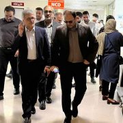 بازدید رئیس دانشگاه علوم پزشکی گیلان از بیمارستان شهدای رضوانشهر