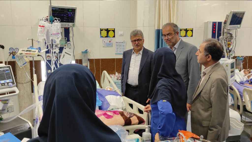 حضور و رسیدگی فوری رئیس دانشگاه علوم پزشکی گیلان در بیمارستان دکتر پیروز لاهیجان به دنبال قطعی برق