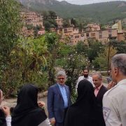 بازدید رییس دانشگاه علوم پزشکی گیلان از مرکز جامع سلامت ماسوله