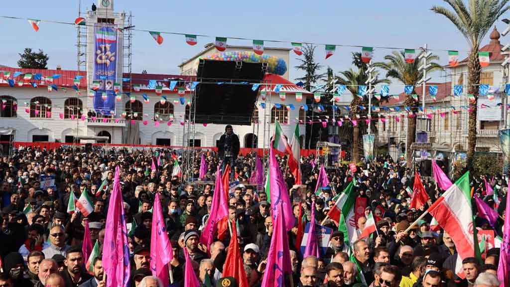 راهپیمایی با شکوه  46 سالگی پیروزی انقلاب اسلامی در رشت