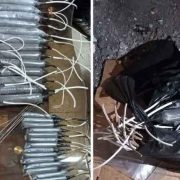 یک محموله بمب دست‌ساز آماده عملیات در گیلان کشف شد