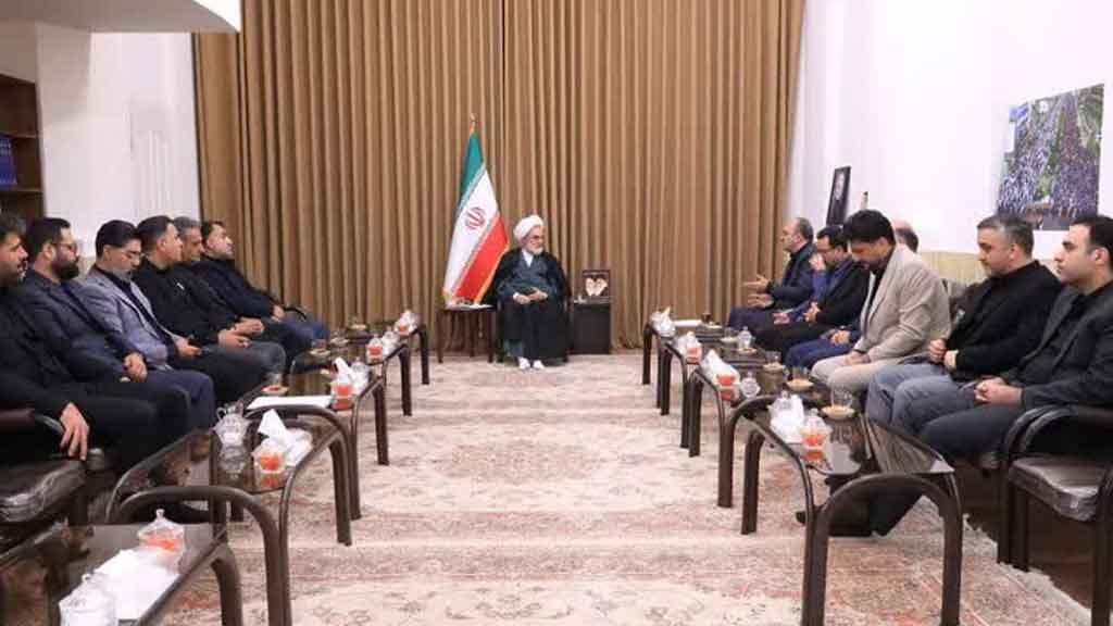 دیدار مدیرعامل شرکت شهرک‌های صنعتی با آیت الله فلاحتی