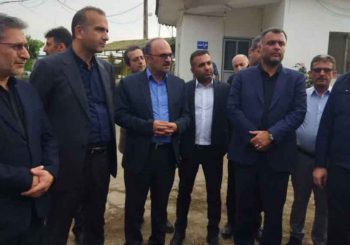 بازدید میدانی فرماندار صومعه سرا، نماینده مجلس و دبیر شورای عالی مناطق آزاد کشور از شهرک صنعتی
