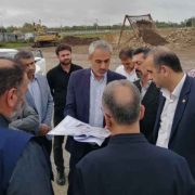 نظارت میدانی مدیرعامل سازمان منطقه آزاد انزلی بر پروژه‌های عمرانی