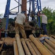 حفر یك حلقه چاه عمیق در روستای اتور سرا شهرستان فومن