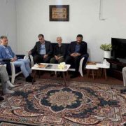 دیدار شهردار و اعضای شورای اسلامی شهر رشت با خانواده شهید «حمید سلمان‌پیشه»