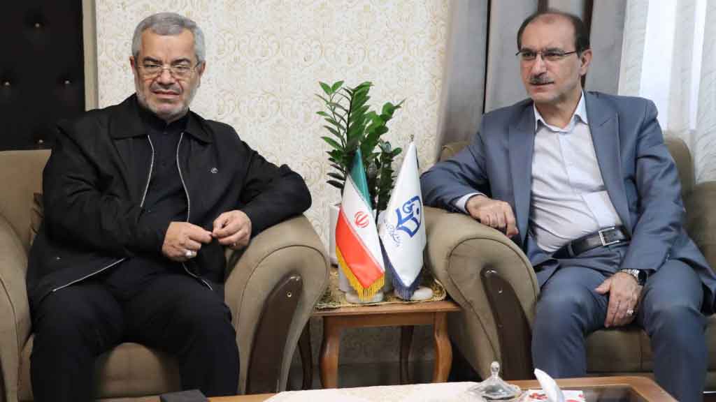دیدار نماینده مجلس شورای اسلامی با سرپرست دانشگاه فرهنگیان گیلان