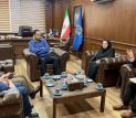 دیدار مدیرکل پست گیلان با شهردار رشت با محوریت پروژه «جی‌نف»