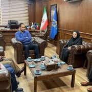 دیدار مدیرکل پست گیلان با شهردار رشت با محوریت پروژه «جی‌نف»